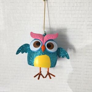 Sparkling Owl Festive Decorative hanging ornament KÄTHE WOHLFAHRT